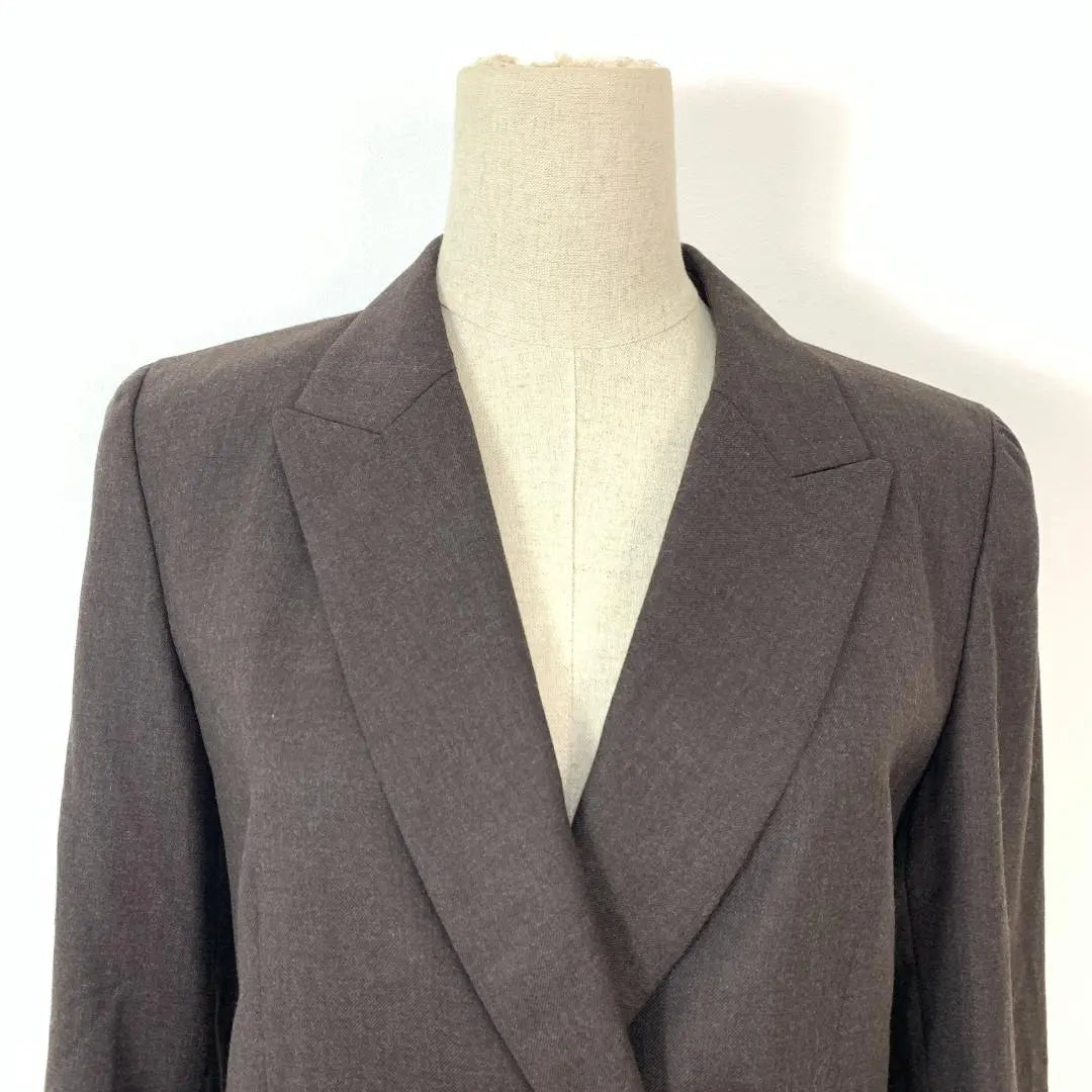 Lellian Tailored Jacket Wool Brown 7 C2134