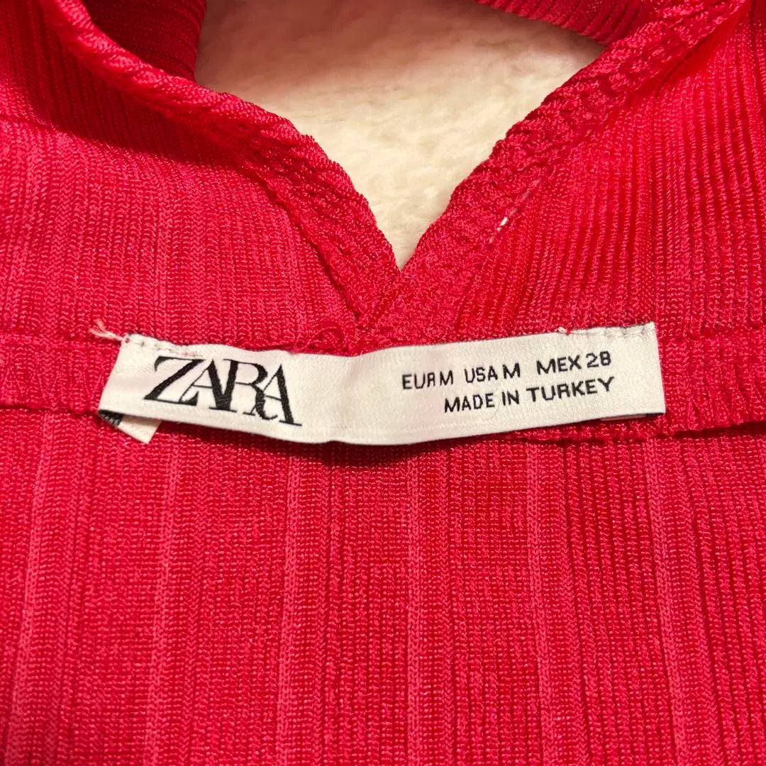 [Super beautiful condition] ZARA V-neck bustier L