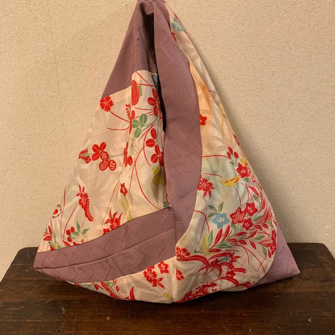 Kimono Remake Bag Japanese Pattern