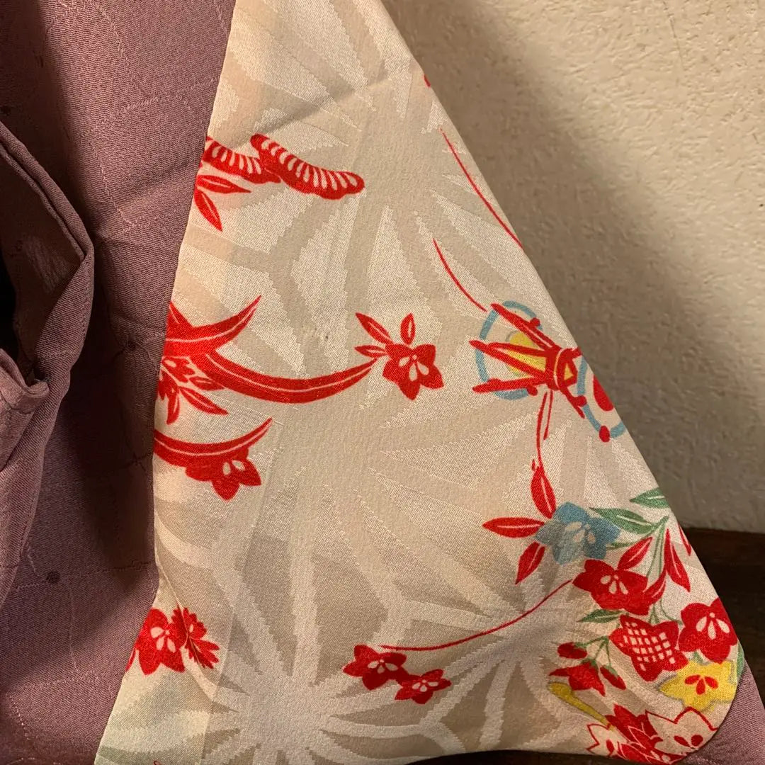 Kimono Remake Bag Japanese Pattern