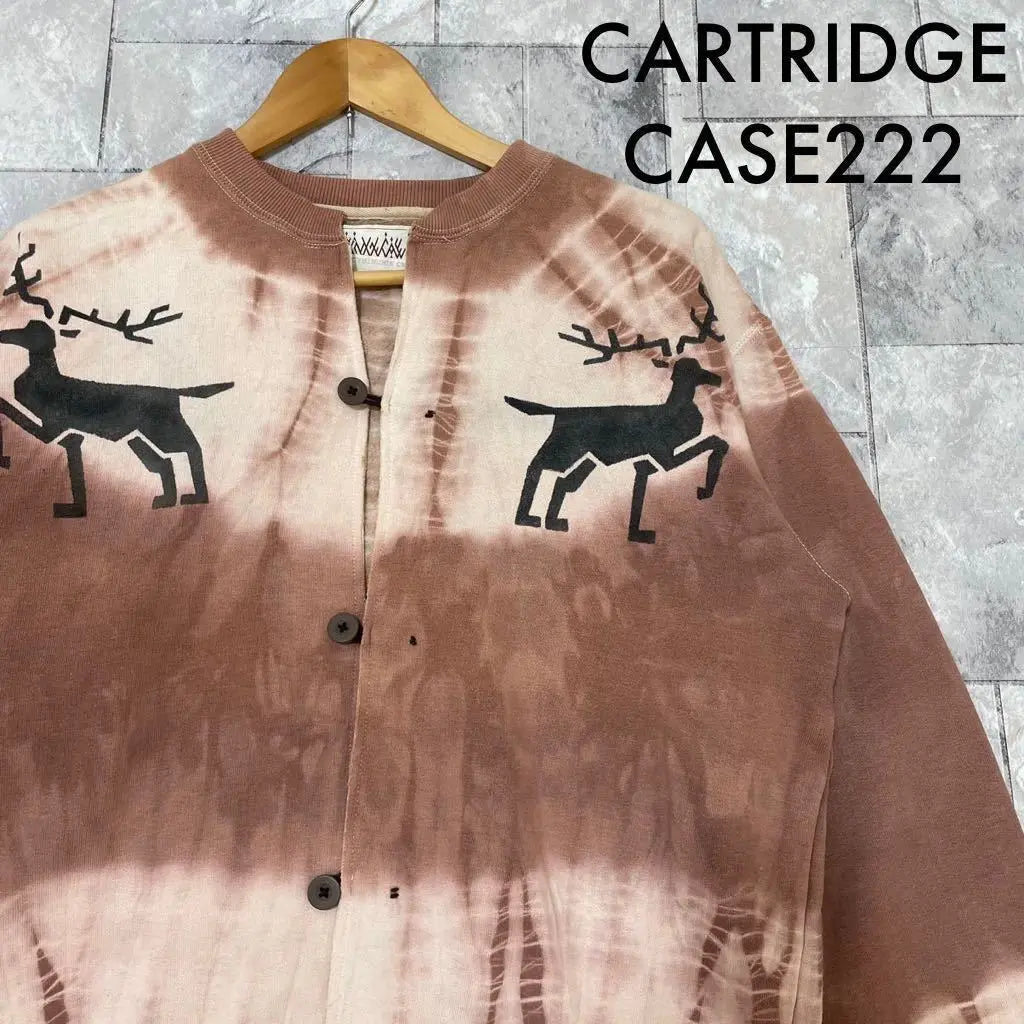 Cartridge Case Sweat Cardigan Sweatshirt Native Made in Japan