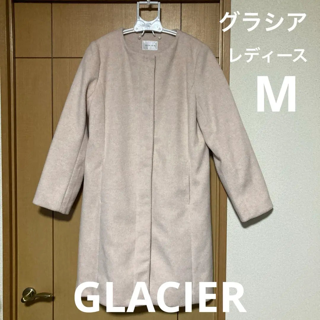 [GLACIER] Gracia no-collar coat for women M