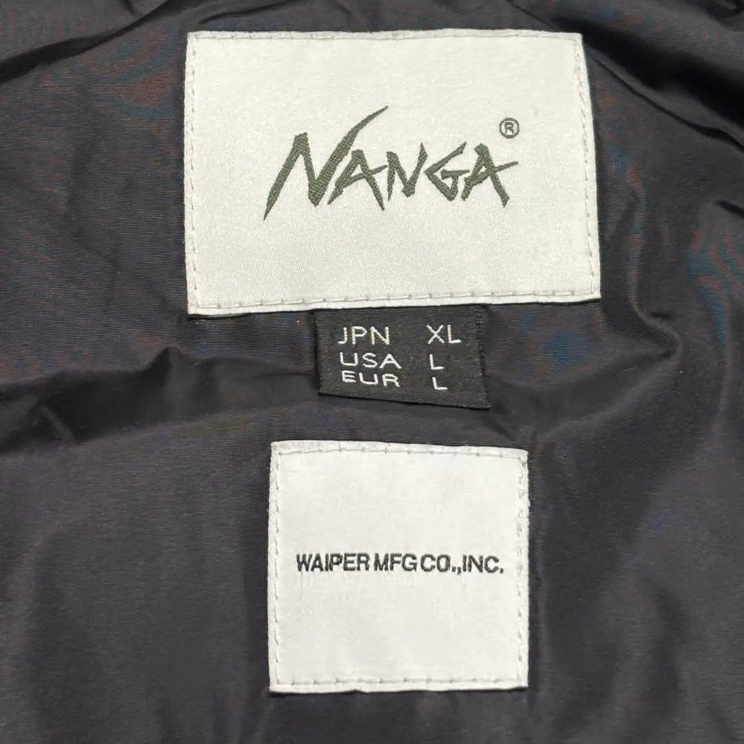 Chaqueta de plumón limpiadora NANGA WAIPER, pedido especial, nivel 7, en excelentes condiciones