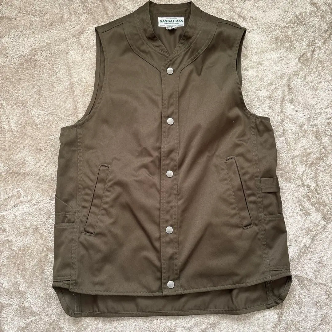 SASSAFRAS Vase Wall Gardener Vest | SASSAFRAS ササフラス Vase Wall Gardener Vest