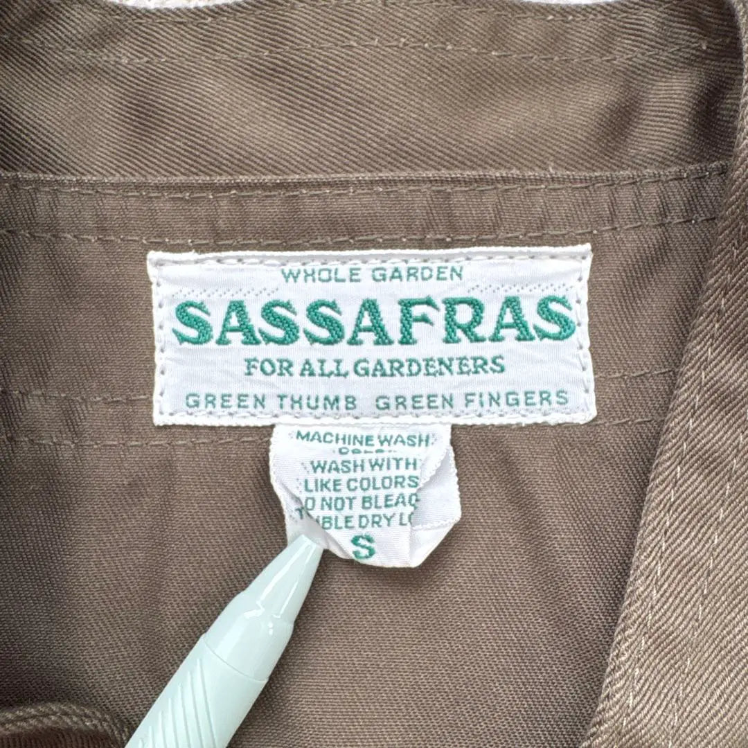 SASSAFRAS Vase Wall Gardener Vest | SASSAFRAS ササフラス Vase Wall Gardener Vest