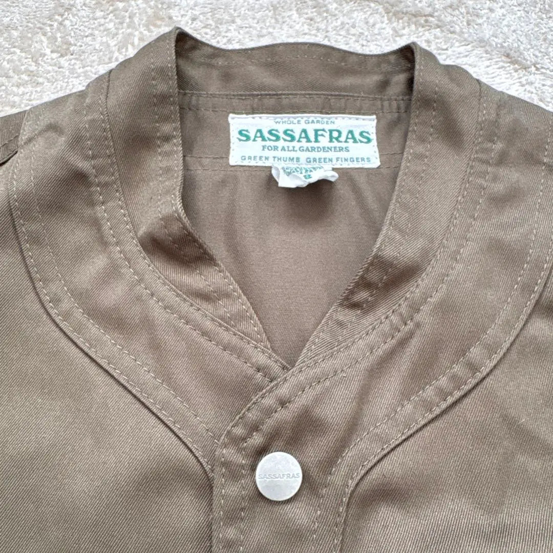 SASSAFRAS Vase Wall Gardener Vest | SASSAFRAS ササフラス Vase Wall Gardener Vest