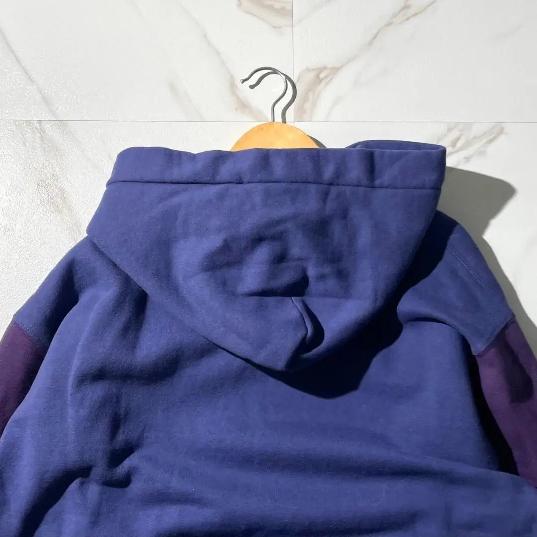 Sold out HUMAN MADE COLORBLOCK HOODIE Navy Navy L