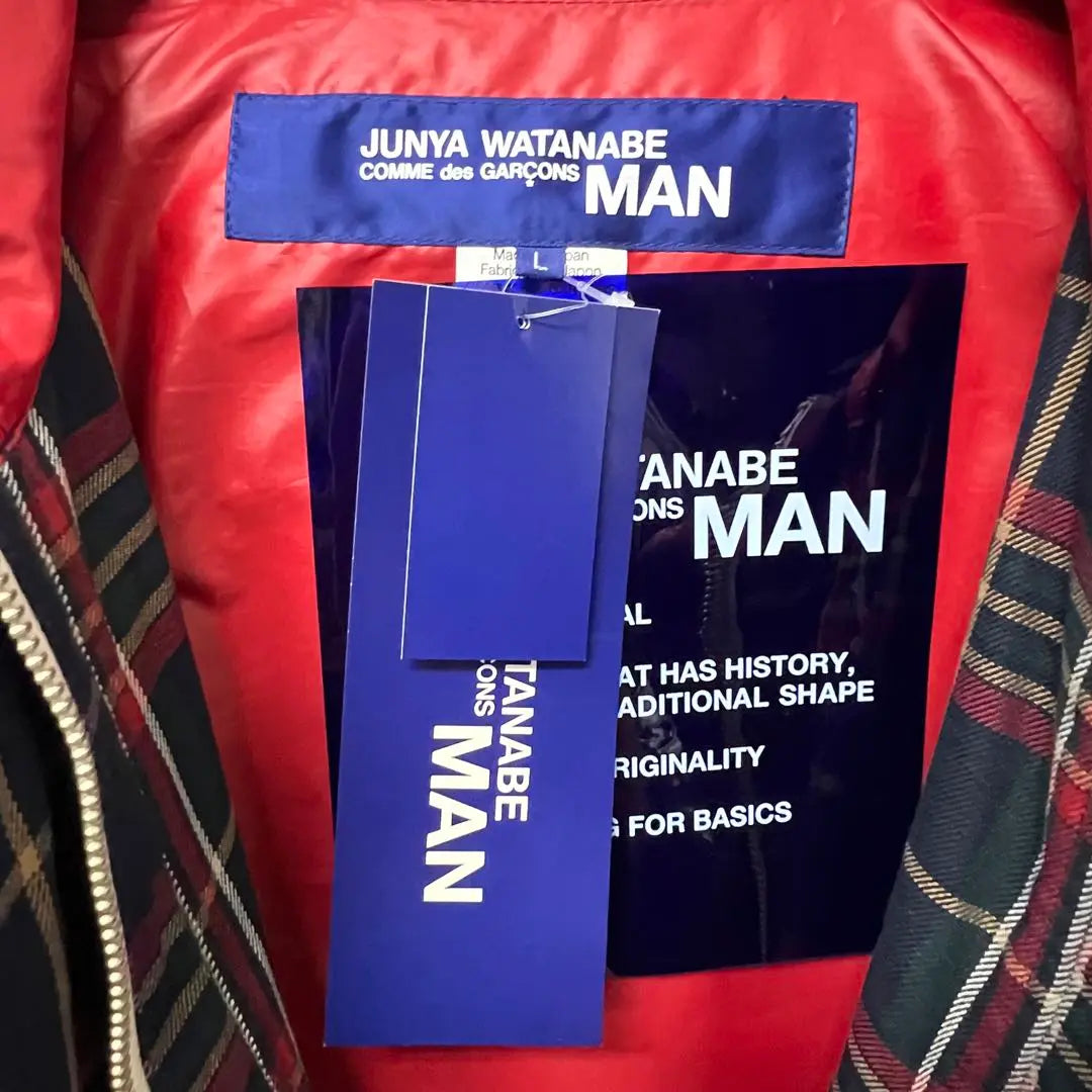 JUNYA WATANABE Parka Comme des Garconsman Mountain Rojo Marino L