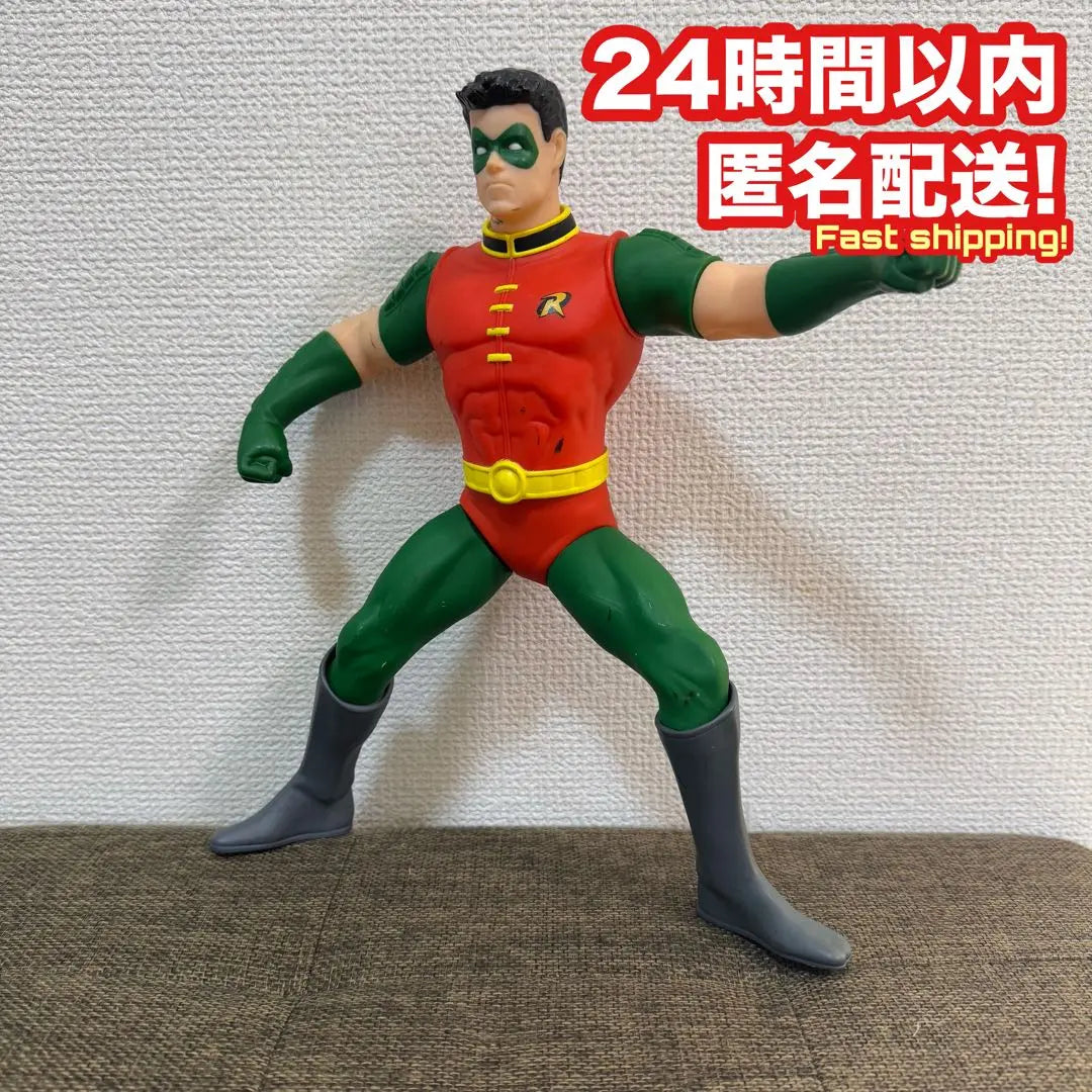 1996 Batman Robin DC Figura Vinilo suave Amecom | 1996 年製 バットマン ロビン DC フィギュア ソフビ アメコミ