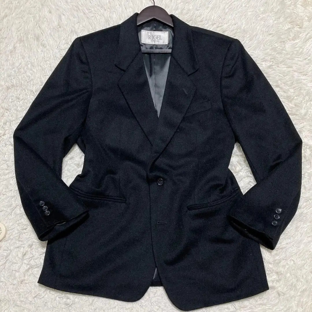 ⭐100% cashmere! 100% silk!!⭐Tailored Jacket Black Business