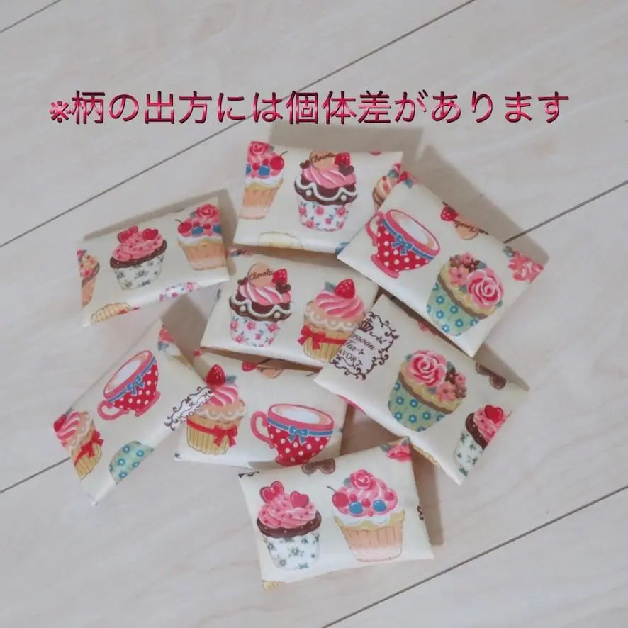 Set of 3 [Sweets Pattern] Kids *Pocket Tissue Case