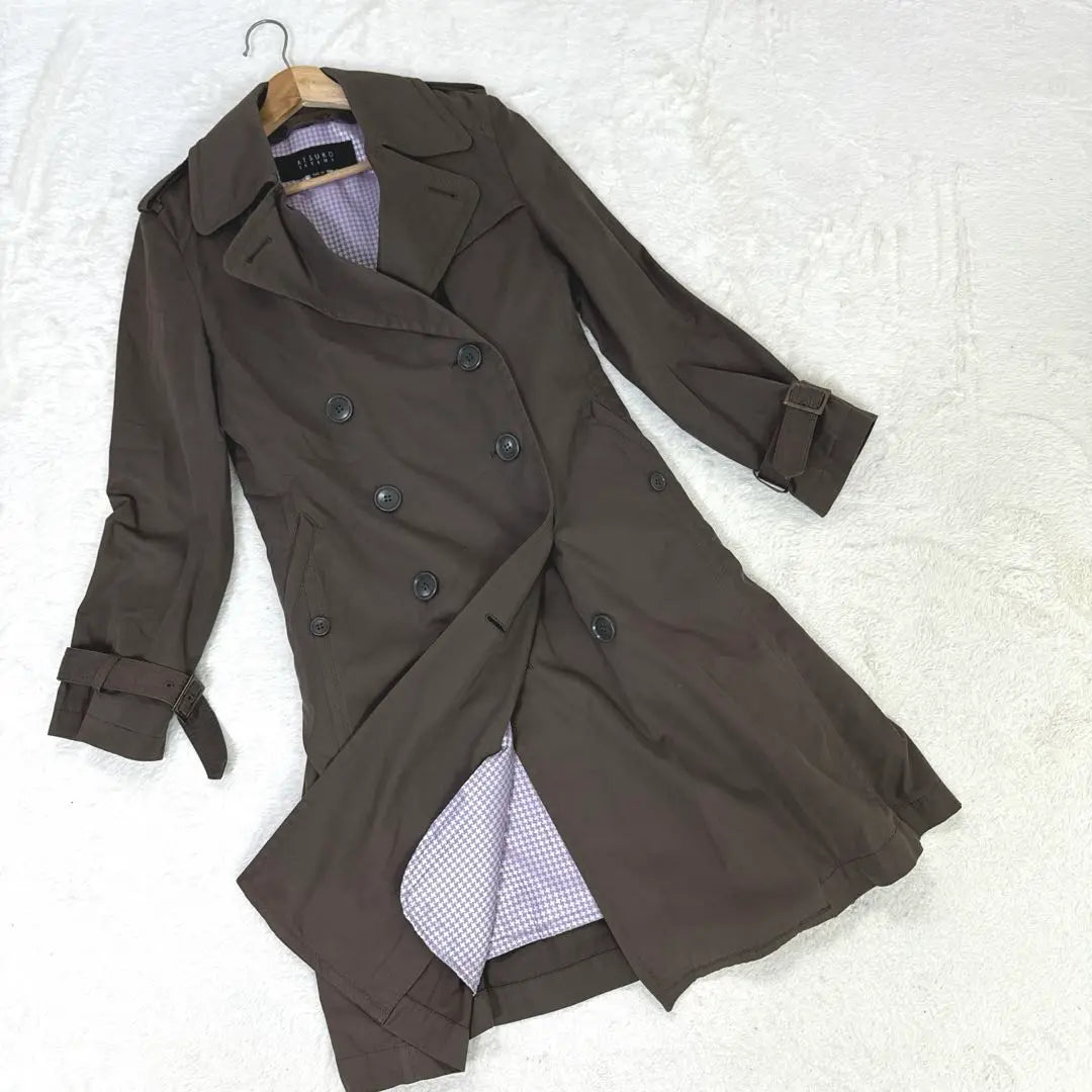 ATSURO TAYAMA Trench Coat with Belt Liner