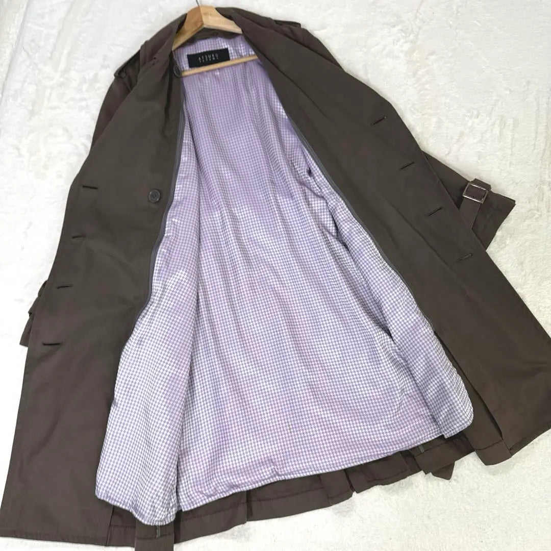 ATSURO TAYAMA Trench Coat with Belt Liner