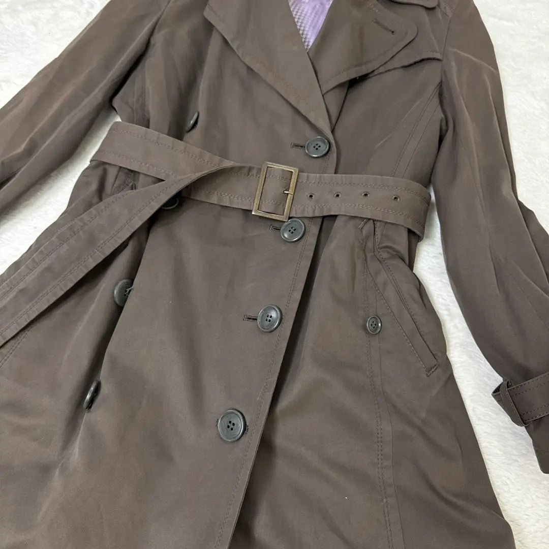 ATSURO TAYAMA Trench Coat with Belt Liner