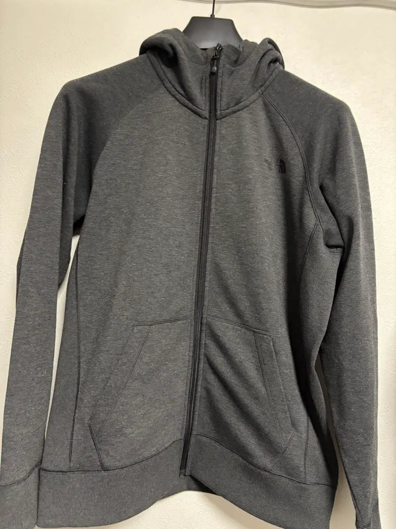 THE NORTH FACE Grey Full Zip Hoodie L