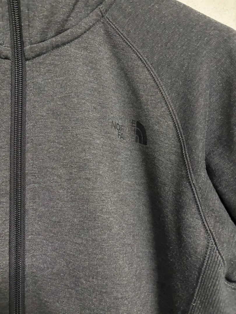 THE NORTH FACE Grey Full Zip Hoodie L