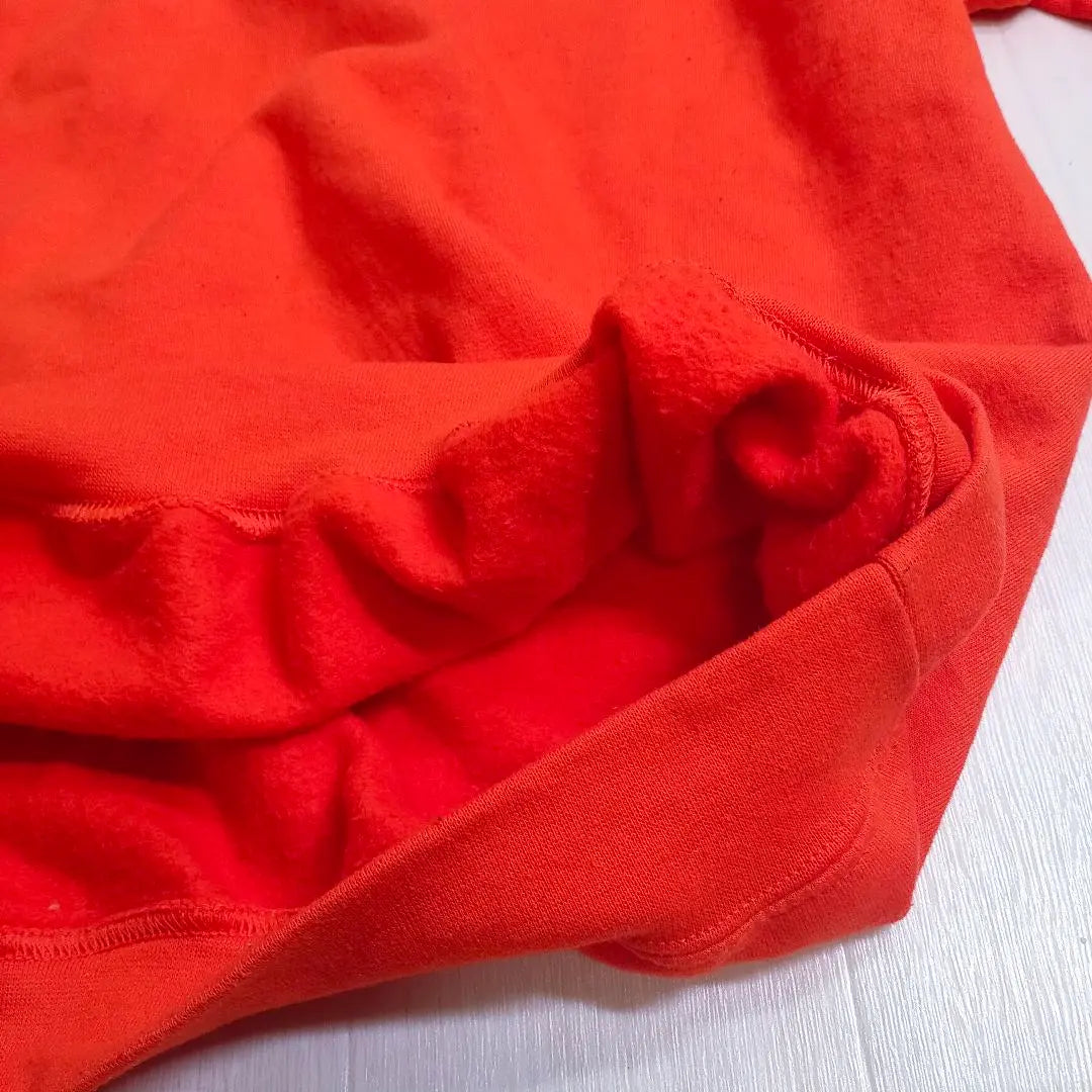 [Gildan] Sweatshirt XL Orange, No Eyes, Plain, Thick Arm, Fleece Lined, Hade