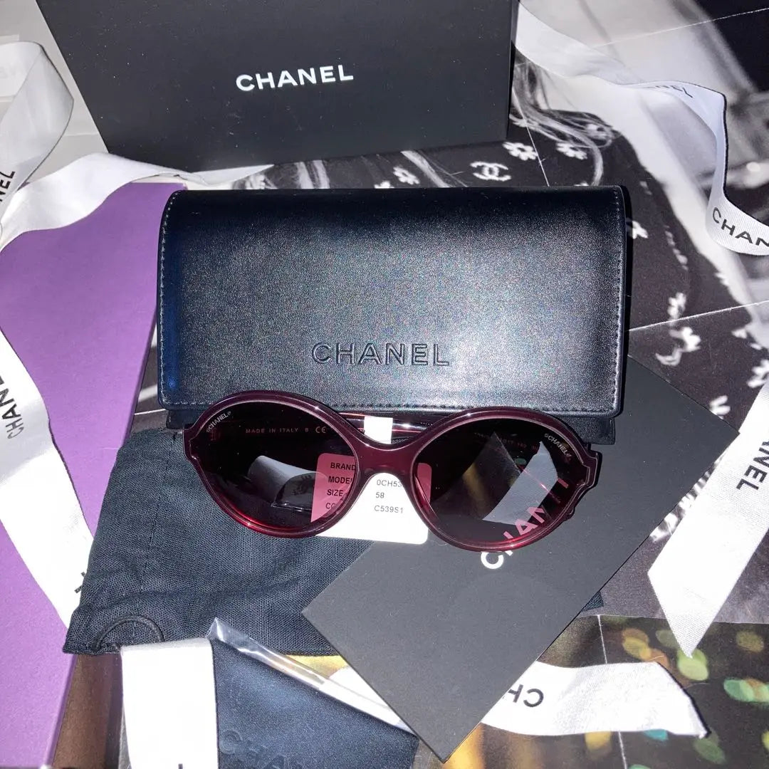 New unused ☆ Popular ☆ CHANEL ☆ Sunglasses ☆