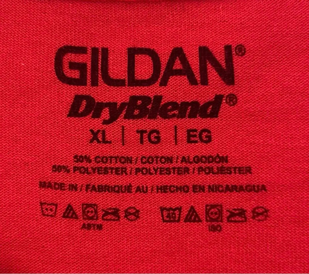 [Gildan] Short Sleeve Print T -shirt Over size Overseas old clothes Yourdobo Spring / Summer