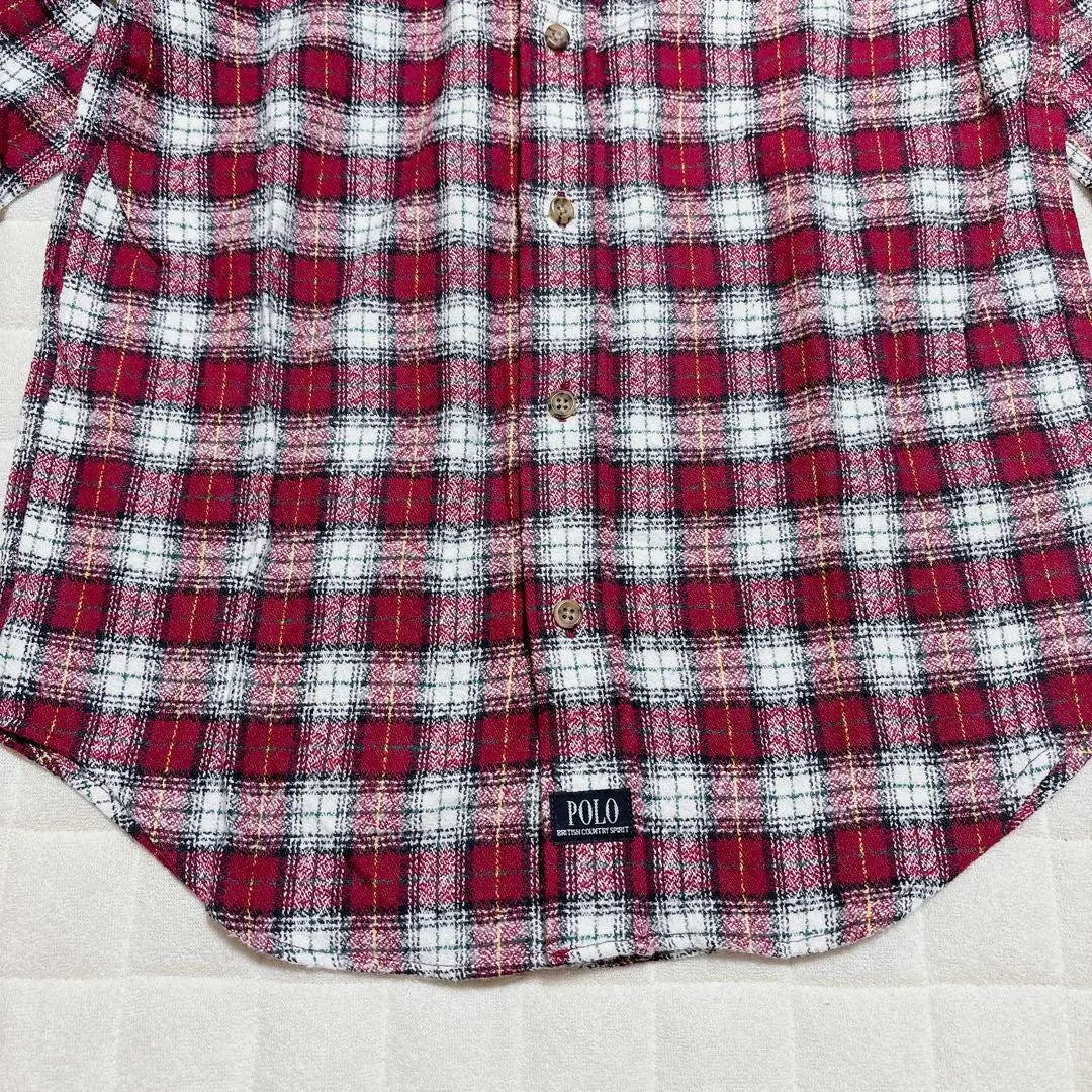 [Buen estado] Camisa de franela POLO 140