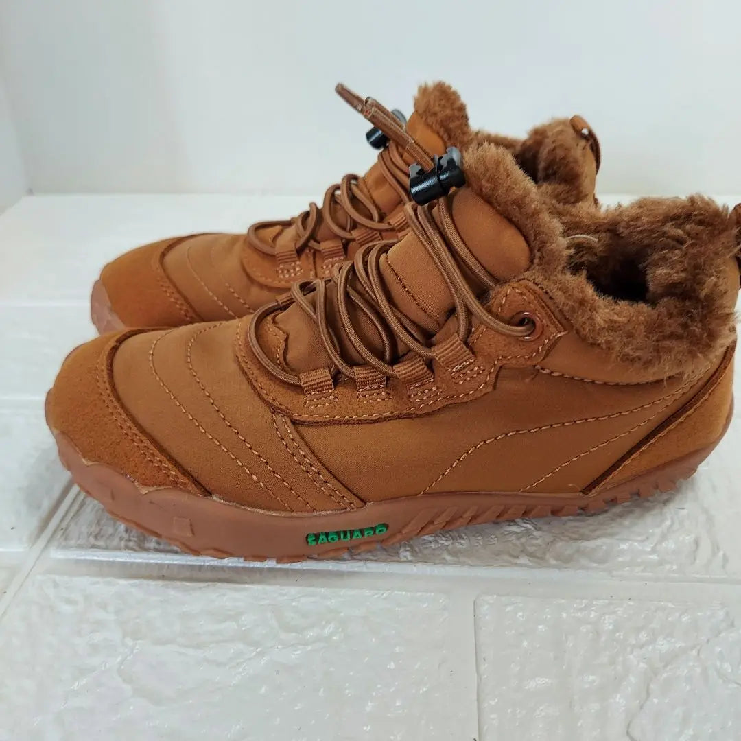 ♥ Wide Snow Boots Short Kids Cold Protection Back Bore Sneakers