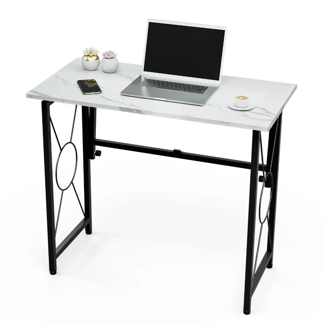 ☆Amazing storage capacity - Great for a variety of occasions Folding desk Marble