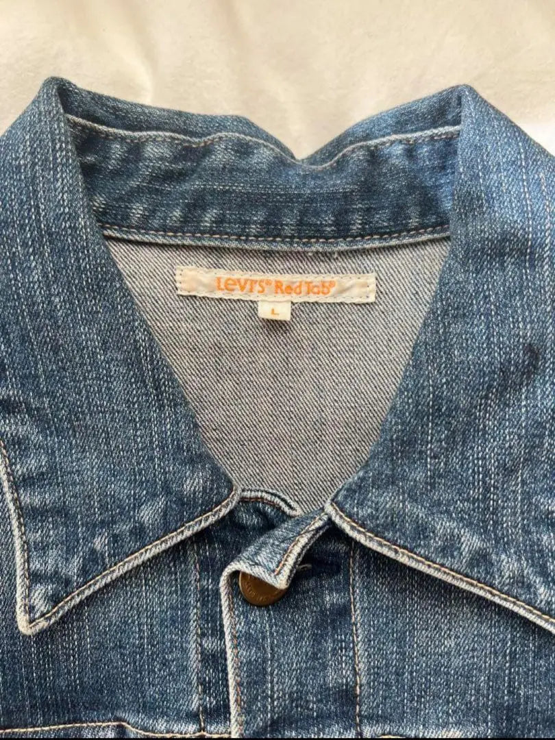 ★Extremely beautiful Levi's Red Tab denim jacket L G-jacket