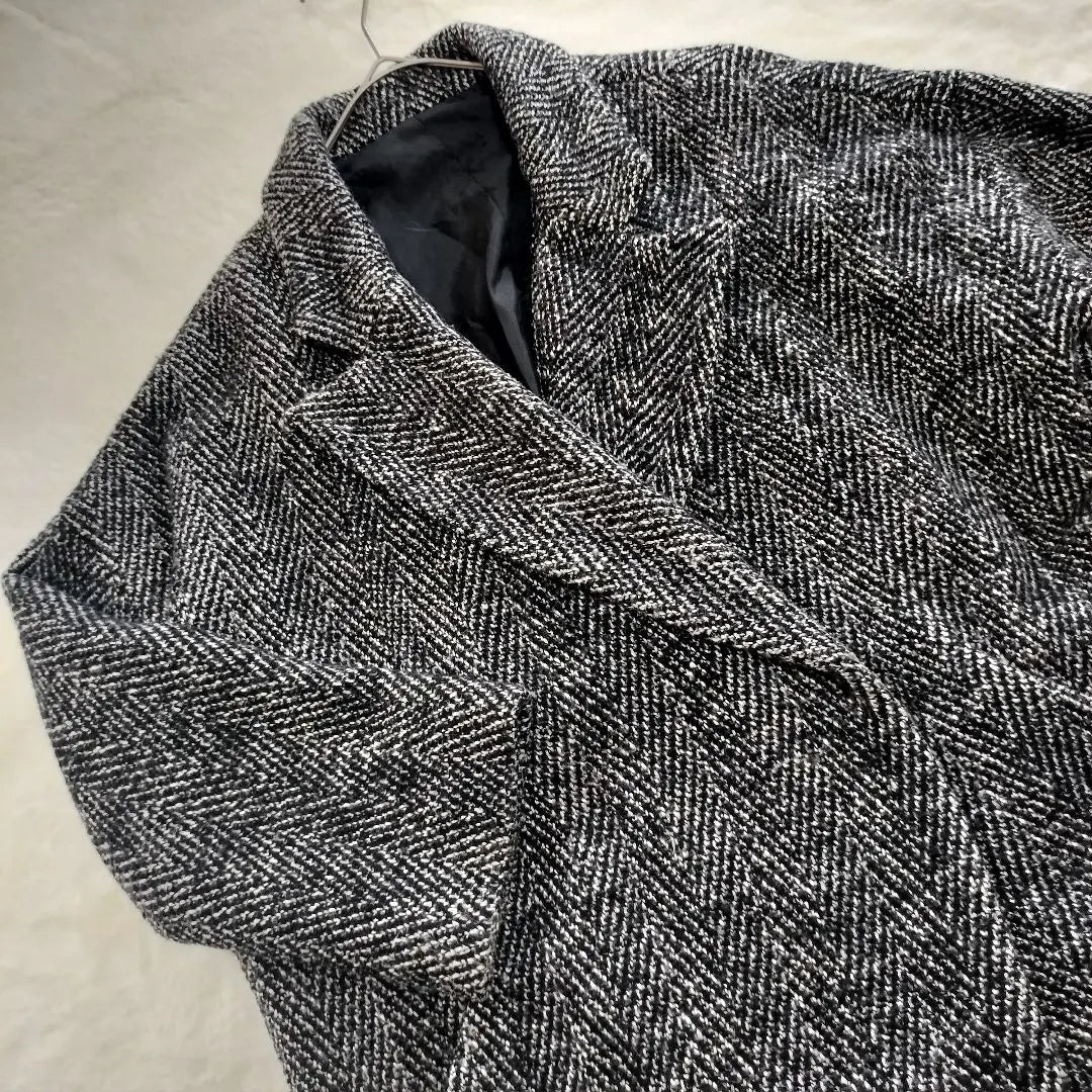 KBF Chester Coat Coat Herringbone Wool