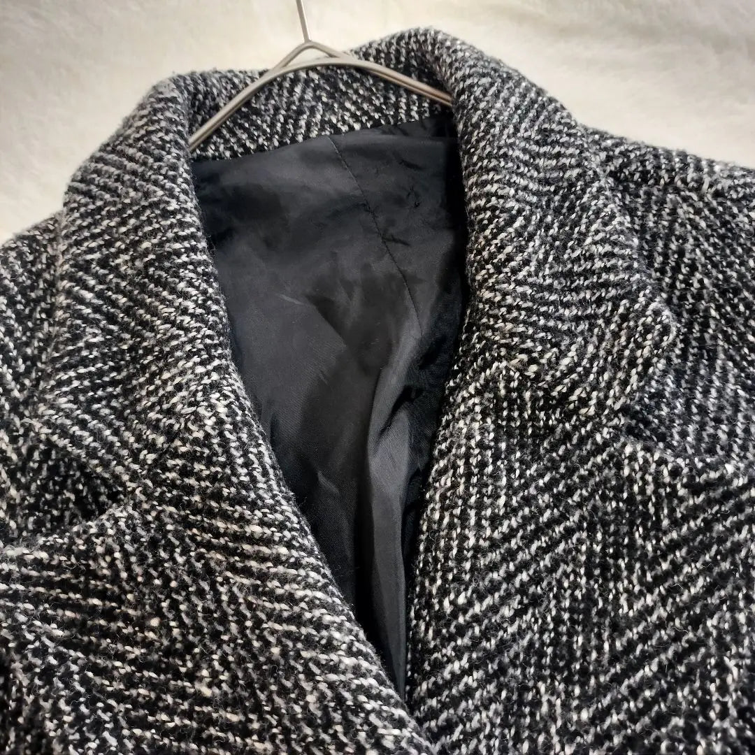 KBF Chester Coat Coat Herringbone Wool