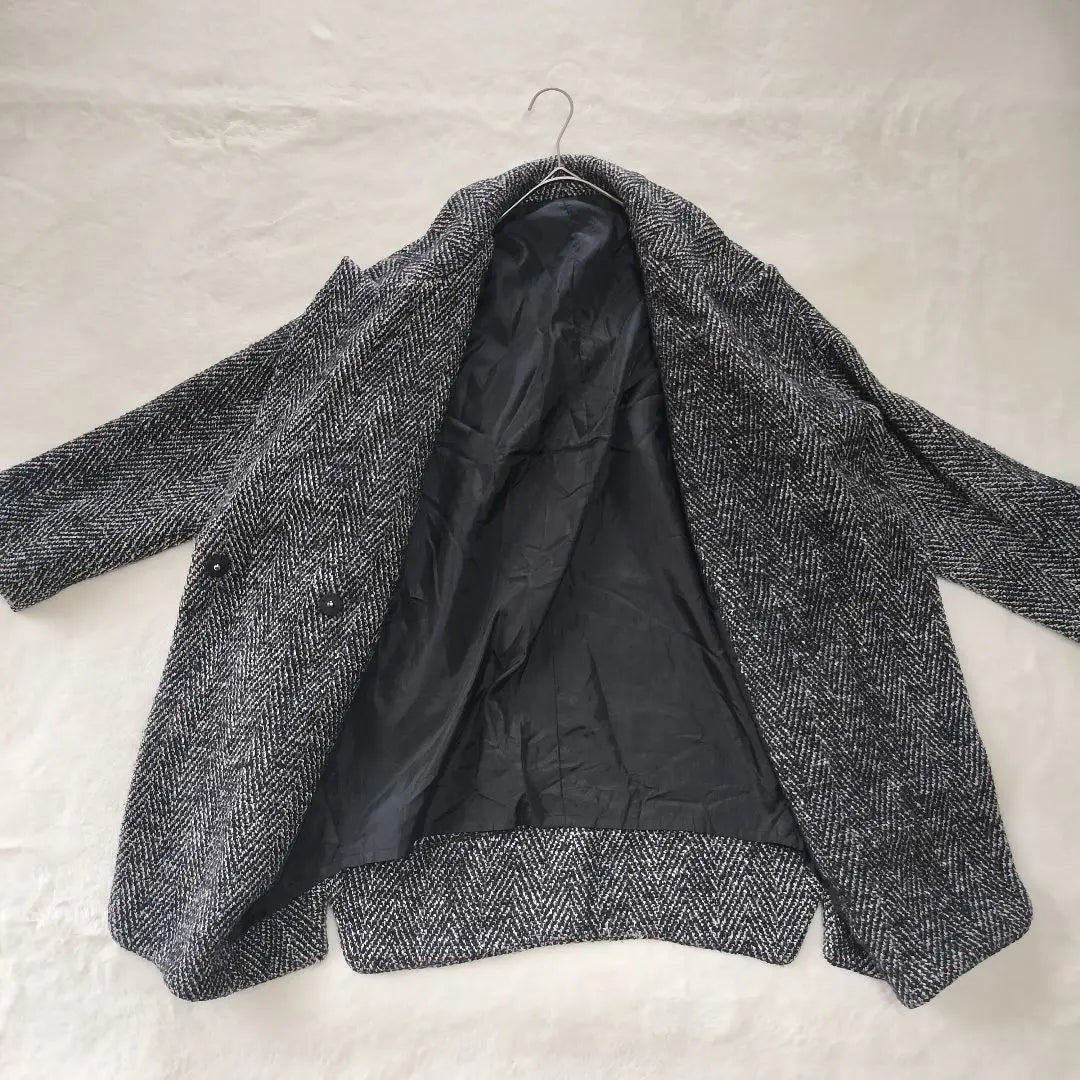 KBF Chester Coat Coat Herringbone Wool