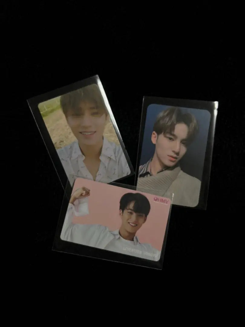 K-POP SEVENTEEN Mingyu Trading Card Set of 3