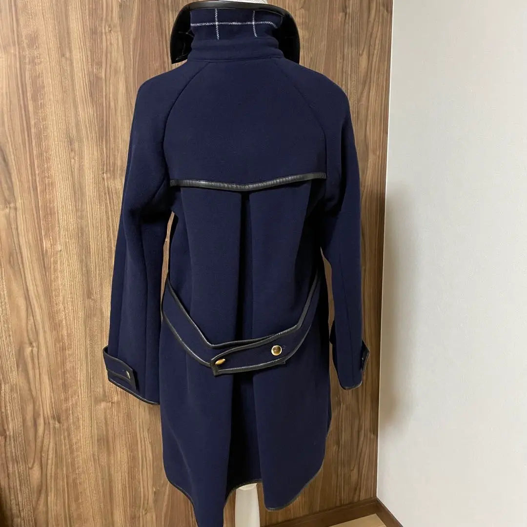 sacai Navy Double-breasted L size Wool coat Size 3 | sacai ネイビー ダブルブレスト Lサイズ　ウールコート サイズ3