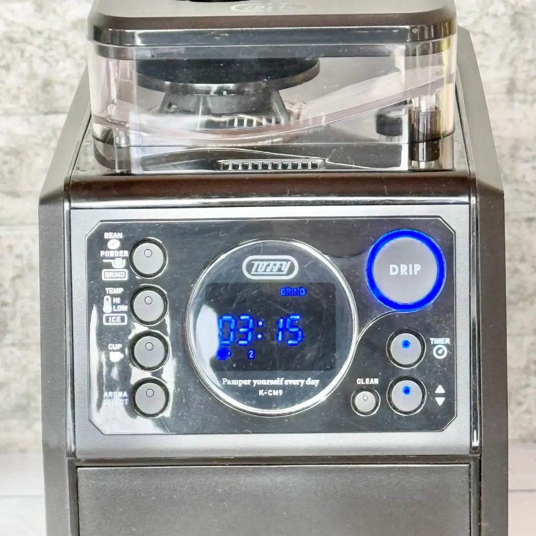 Ladonna Toffy Coffee Maker with Fully Mill K-CM9 | LADONNA Toffy 全自動ミル付きコーヒーメーカー K-CM9