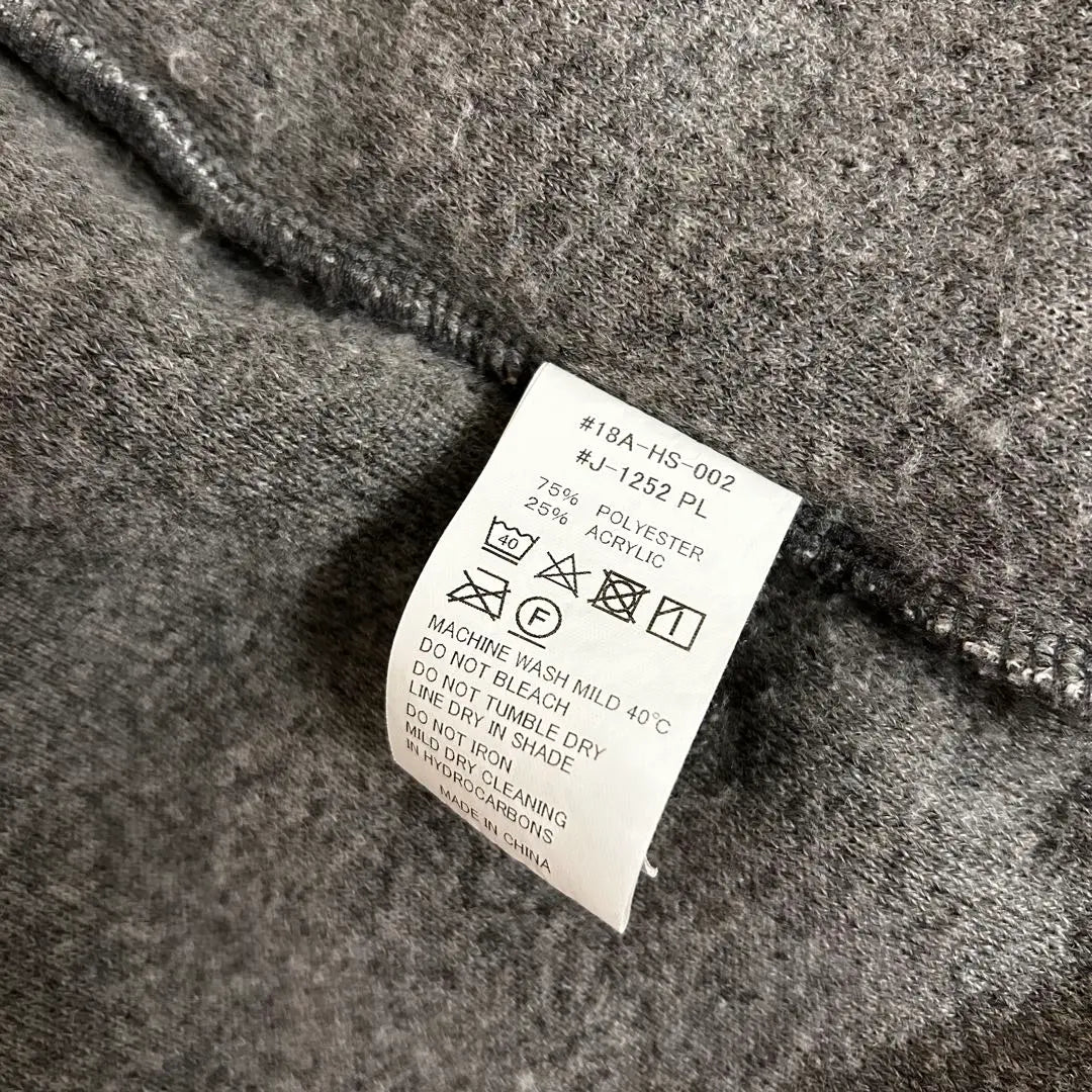 GYMPHLEX Jimflex Bore Best Gray Double Zip Fleece