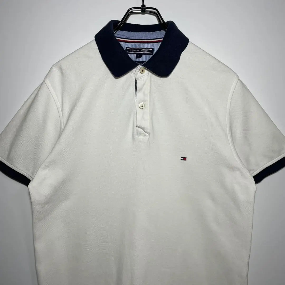 TOMMY HILFIGER Tommy Hilfiger Polo Shirt Size L Rare Old clothes