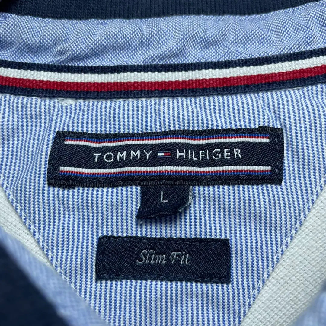 TOMMY HILFIGER Tommy Hilfiger Polo Shirt Size L Rare Old clothes