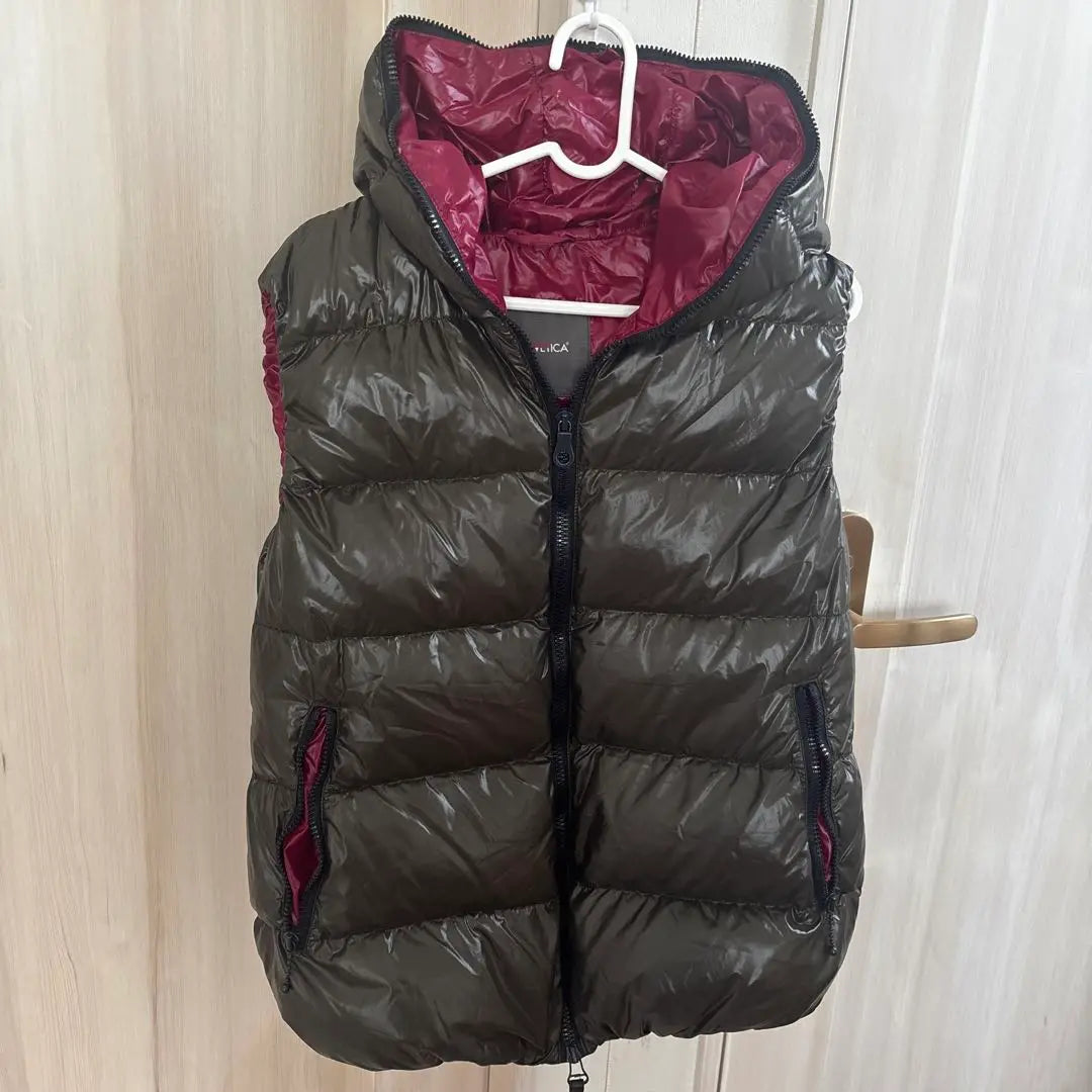 DOVELICA Hooded Down Vest 46