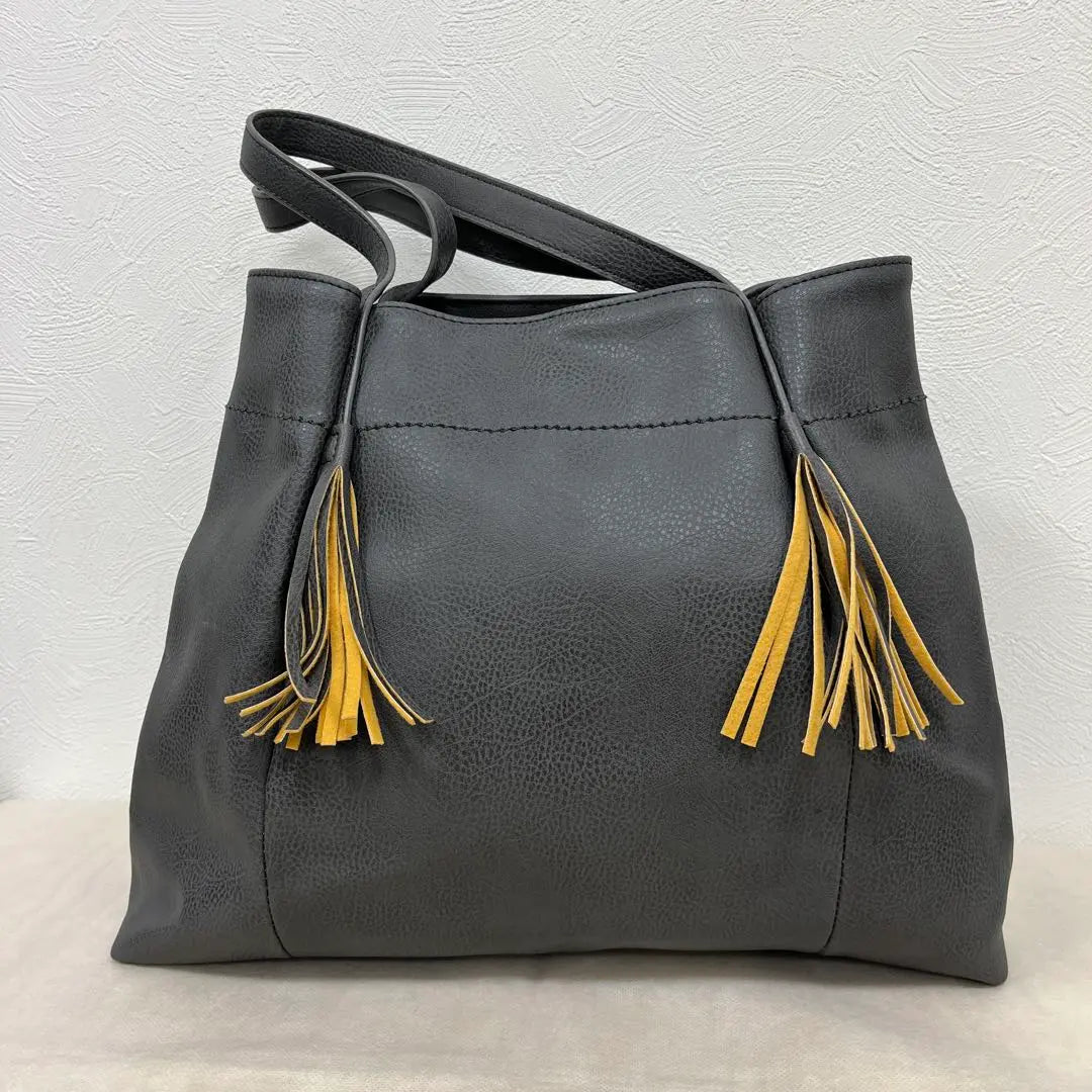 [Good condition] Women's fringe handbag | 【美品】レディース フリンジ ハンドバッグ