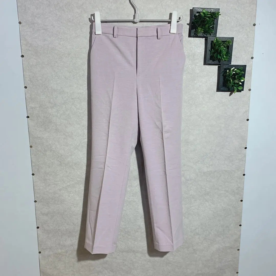 Uniqlo (M) Smart Ankle Pants Slacks Light Purple Women's | ユニクロ(M)スマートアンクルパンツ　スラックス　ライトパープル　レディース