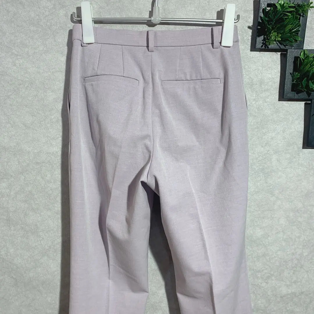 Uniqlo (M) Smart Ankle Pants Slacks Light Purple Women's | ユニクロ(M)スマートアンクルパンツ　スラックス　ライトパープル　レディース