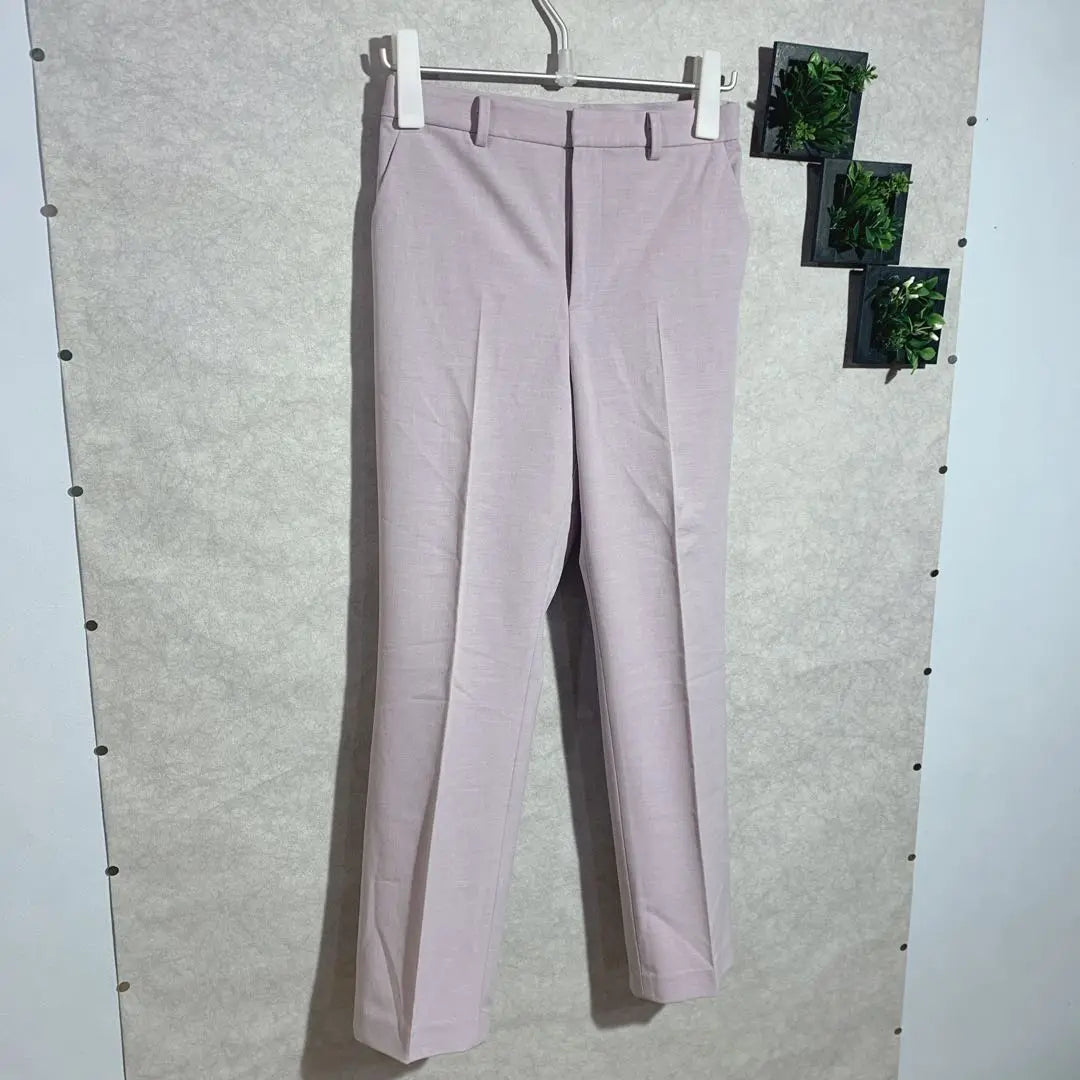 Uniqlo (M) Smart Ankle Pants Slacks Light Purple Women's | ユニクロ(M)スマートアンクルパンツ　スラックス　ライトパープル　レディース