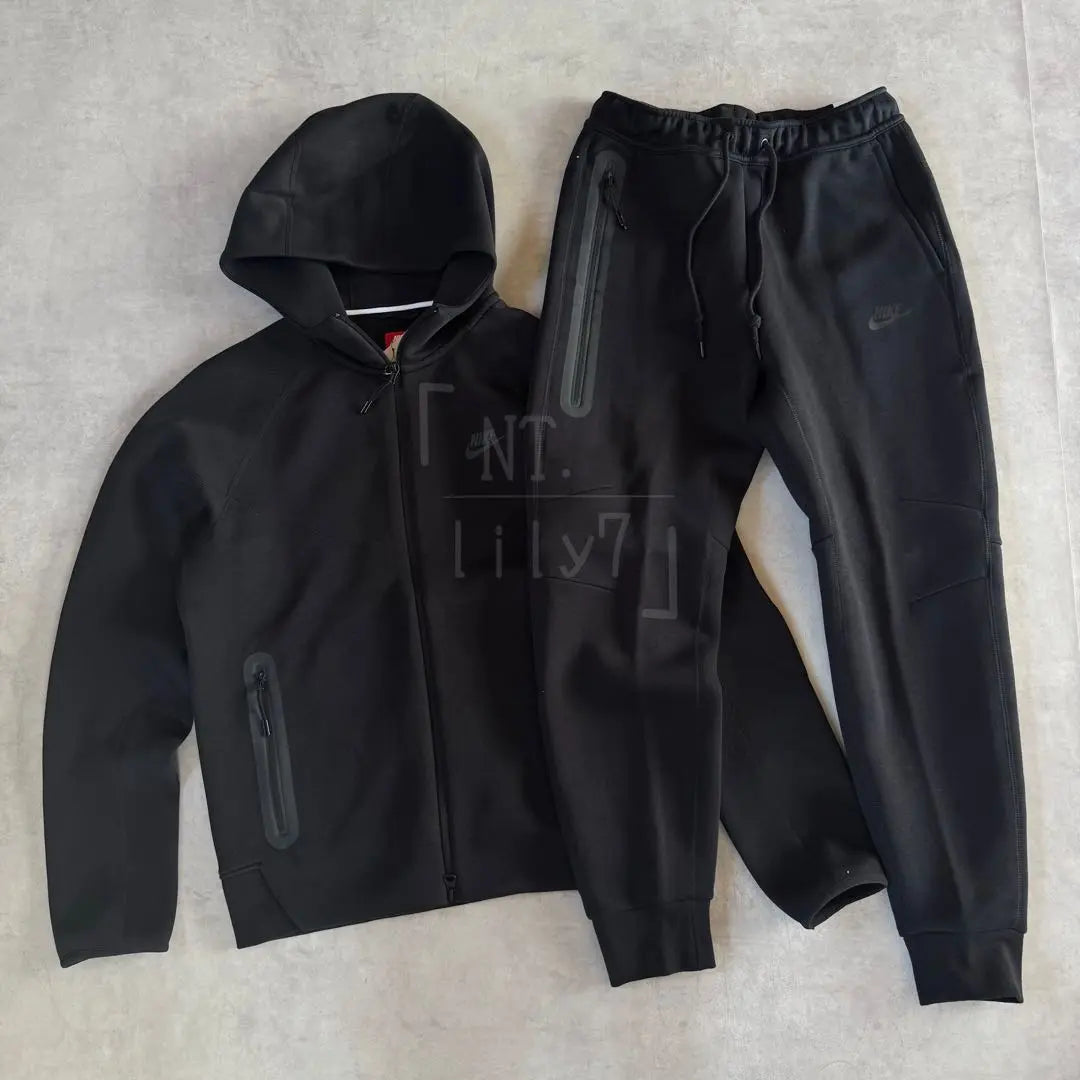 Black 2XLNIKE Tech Fleece Hoodie Sweatshirt Jogger Pants