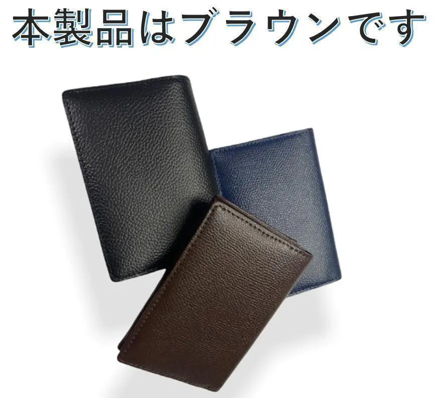 Business card holder for men genuine leather shrink leather brown card case for women | 名刺入れ メンズ 本革 シュリンクレザー ブラウン カードケース レディース兼用