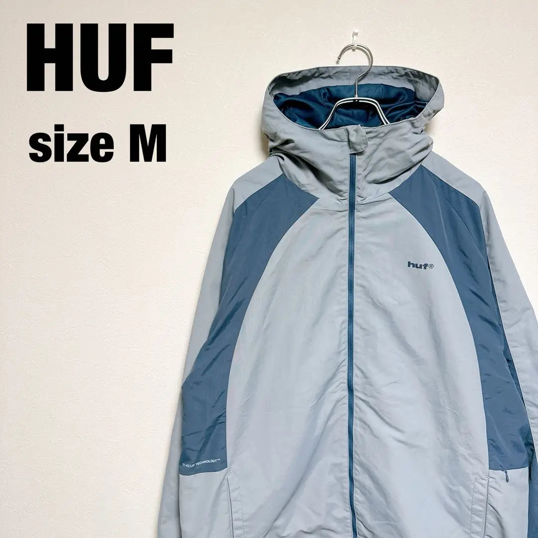 ⭐︎Mejor combinación de colores⭐︎Chaqueta de nailon HUF Mountain Parka