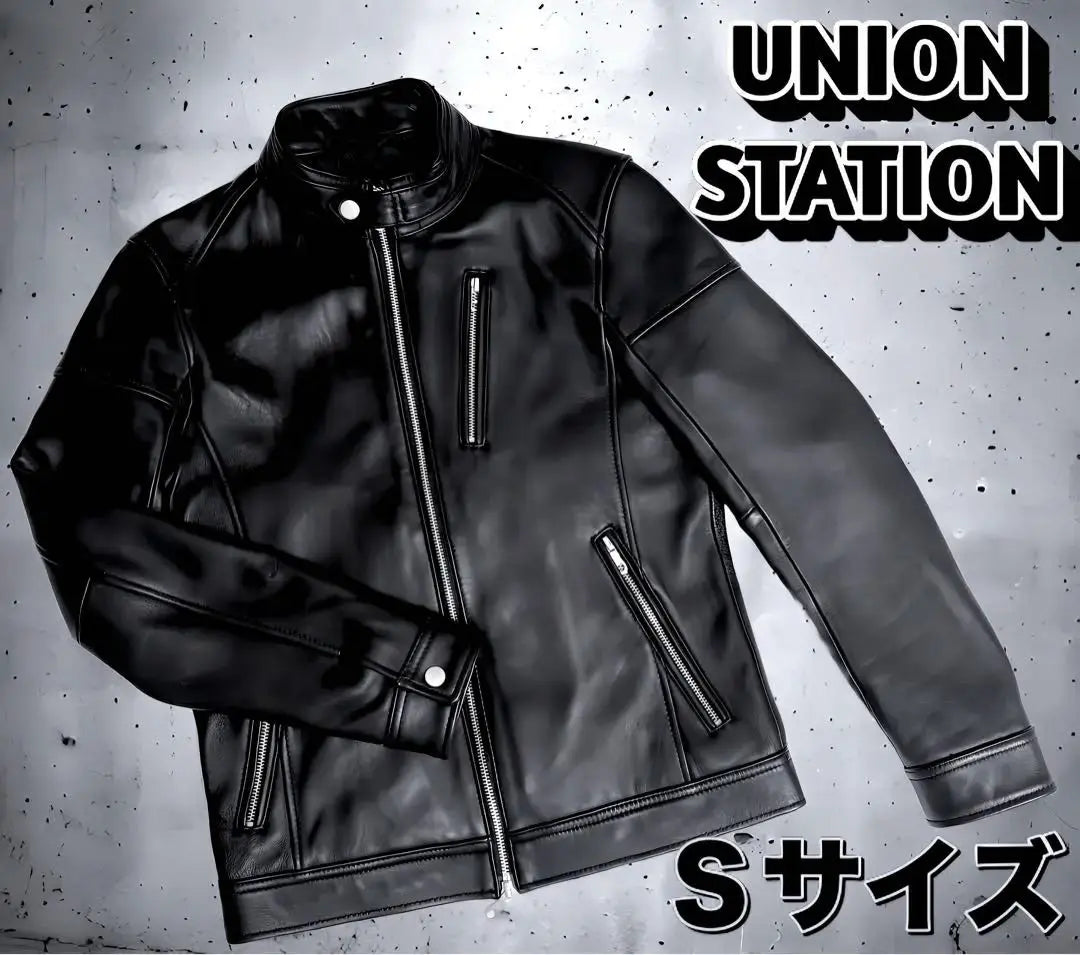 Regular price: 33,000 yen #UNIONSTATION Single rider leather jacket