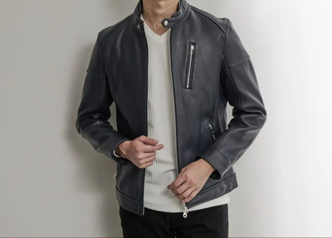 Regular price: 33,000 yen #UNIONSTATION Single rider leather jacket