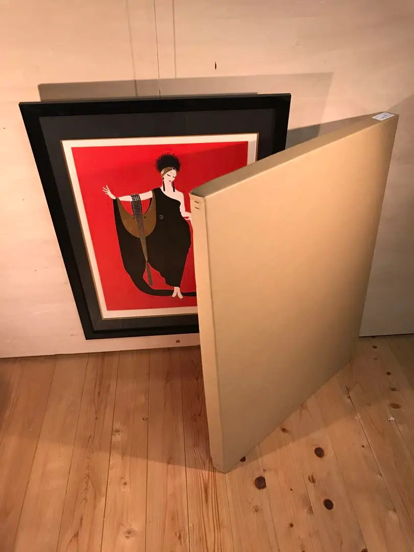 Erte "Glamour" silkscreen autographed edition with certificate of work