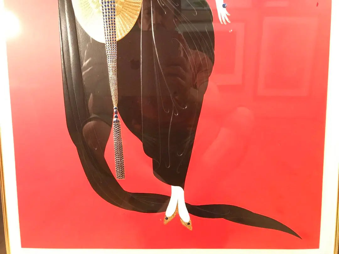 Erte "Glamour" silkscreen autographed edition with certificate of work