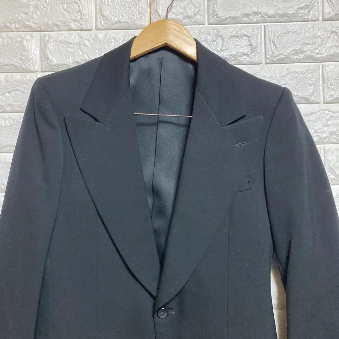 [Control] (M) Formal Suit, Formal Wear, Mourning Wear, Black Formal Shoulder Pads