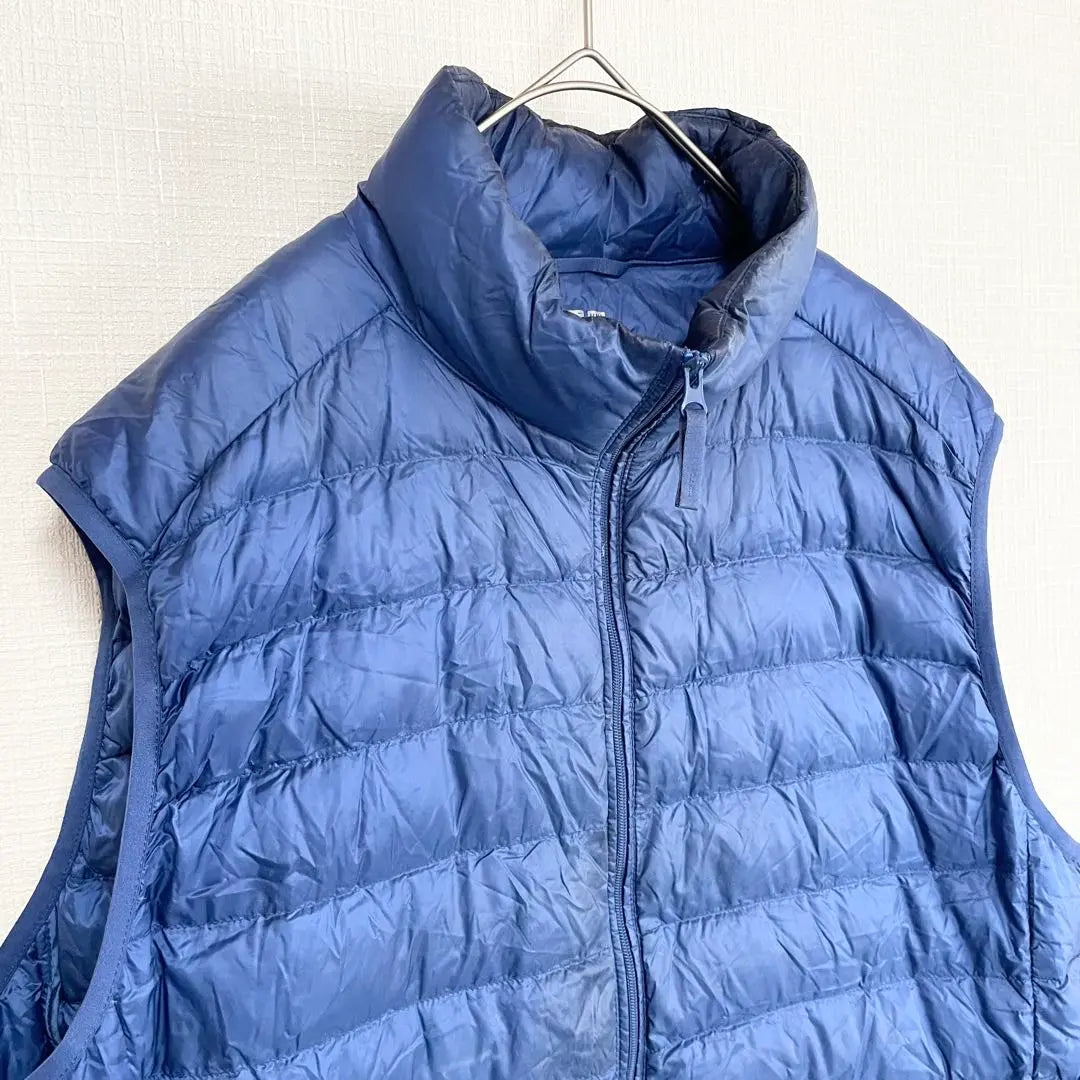 Uniqlo Ultra Light Down Vest [XL] Blue Inner Down Autumn/Winter